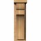 Ekena Millwork Yorktown Smooth Corbel w/Backplate, Western Red Cedar, 5 1/2"W x 10"D x 18"H COR06X10X18YOR01SWR - alternate 2